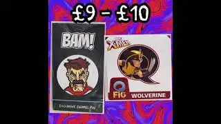 JALien Collectables In Stock &pound;9 to &pound;10 5