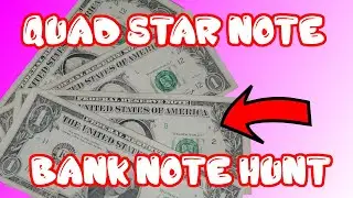 Best $100 Hunt This Year - Quad Star Note Find - Bookends And Date Notes