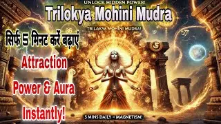 🔥Trilokya Mohini Mudra Kya Hai? सिर्फ 5 मिनट रोज़ करें और बढ़ाएं Apni Aura, Attraction Power