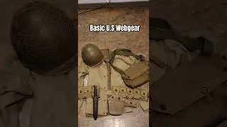 WW2 U.S webgear #history #ww2 #fyp #reels #growth #explore #antique #military #youtubeshorts #shorts