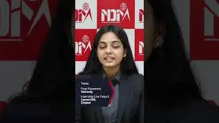 Tanya Placed at Samsung | NDIM Best PGDM-MBA in Delhi | NDIM Reviews | NDIM Excellent Placement |