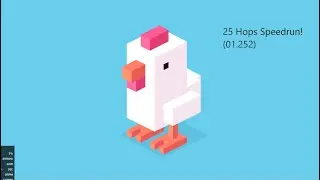 Crossy Road Speedun PC/Web 25 hops (01.252) Re-Upload With Start Frame