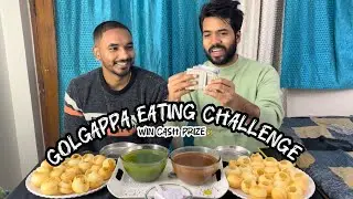 Golgappa Eating Challenge😋|| Win Cash 2K💰