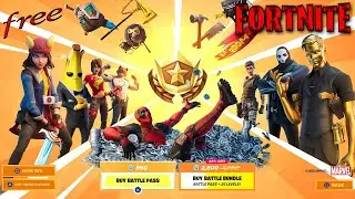 FORTNITE SEASON 2 BATTLEPASS FREE DEADPOOL SKIN