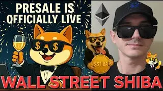 $STIBA - WALL STREET SHIBA TOKEN PRESALE CRYPTO COIN HOW TO BUY STIBA ICO ETH ETHEREUM BLOCKCHAIN