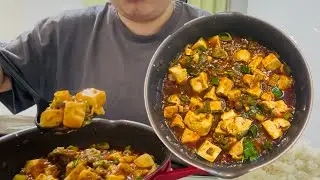 本場の激辛麻婆豆腐｜モッパン｜ASMR 咀嚼音｜MUKBANG