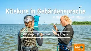 Kitekurse f&uuml;r Geh&ouml;rlose auf R&uuml;gen mit DeafVenture