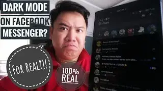 How to Enable Dark Mode on Facebook Messenger | Black Background on Messenger