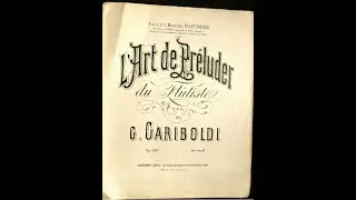 Gariboldi Op 149 No  18 ~ Art of the Prelude