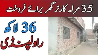 3.5 Marla Corner house for sale in rawalpindi | #house #rawalpindi #girjaroad A91 #iandyouproperty