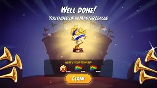 Arena Master League - Claiming Seasonal Rewards + Upgrading Birds with Coins - Angry Birds 2