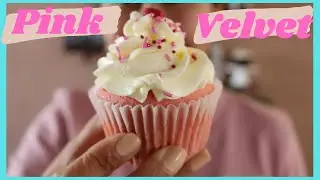 Cupcakes PINK VELVET! TERCIOPELO ROSA