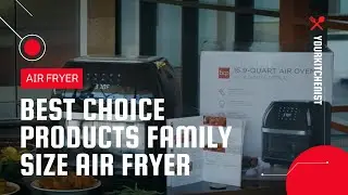 Best Choice Products 5 5qt 6 in 1 Digital Family Sized Air Fryer Kitchen Appliance LCD Screen