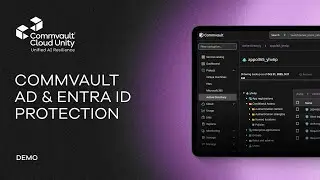 Stop Identity Breaches Before They Spread | Commvault AD & Entra ID Protection Demo