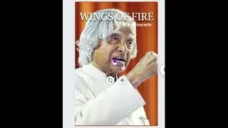 Wings of fire - Book cover Design
