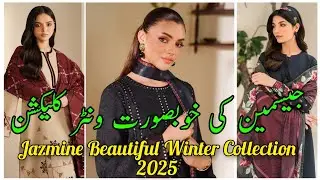 jazmin winter collection 2025 || jazmin khaddar embroidered collection 2025  #jazmin