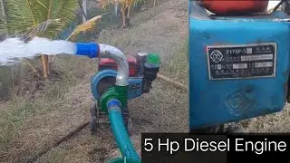 #12-|| China Diesel Water Pump Z170F 2.94kw(4.o hp) Working.. || Engine Hacker ||