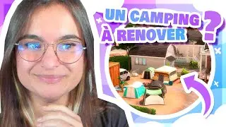 ☾ Je rénove un CAMPING ! 🔨 | Vos créations 2.0 - Sims 4 ☽