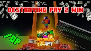 Griefing a Pay-To-Win Minecraft Server  *FORCE OP*