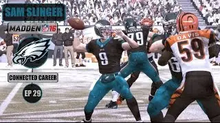 Madden 16 (Xbox One) Sam Slinger (QB) Connected Career Series - E29 (Year 2, Week 13 vs Bengals)