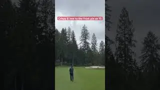 Pin-Seeking Precision: Crisp 8 Iron to 15th at Capilano