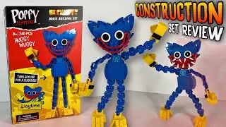 The FIRST Official Poppy Playtime Construction Set Is HERE - [Huggy Wuggy Brick Building Set Review]