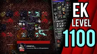 ek lvl 1100 na hunt 🔥🔥 #tibia #tibiacast