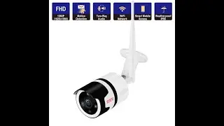 Tonton Full HD 1080P Waterproof IP66 Smart Wi-Fi IP CCTV Camera with 2-Way Audio and Night Vision