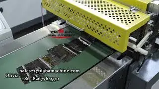 DABA 350 High Speed PVC PET Shrink Sleeve Label Sheeting Cutting Machine