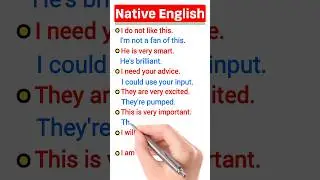 как говорить по-английски как носитель языка #nativeenglishspeaker