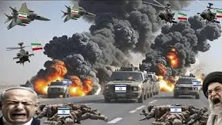 Irani Fighter Jets,Tanks & War Helicopter Attack On Israeli Army Covert Gas Supply Convoy in GTA-V