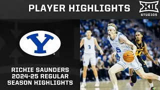Richie Saunders 2024-25 Regular Season Highlights | Big 12 Basketball