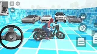 Spider-Man Riding Bike 😱 | Supercars Garage Gameplay 🔥