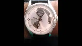 Hamilton Jazzmaster Open Heart (half skeleton) automatic movement