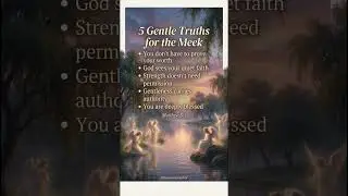 Gentle truths for quiet hearts #faith
