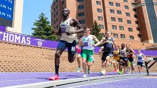 The 1500m Finalists Absolutely Throw Down In The Conference Championships (Summit League 2024)