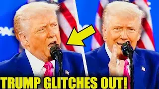 Trump SCREAMS As He GLITCHES OUT In Speech Gone WRONG!