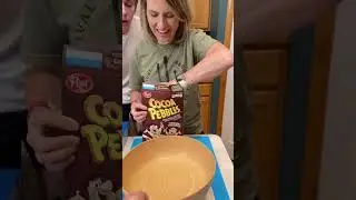 Hilarious Cereal Party Game! #game #family #challenge #cereal #breakfast