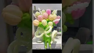 Decorate birthday party with custom balloon garlands#custom#balloons#party decorations