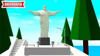 VISITEI O CRISTO REDENTOR DE BROOKHAVEN - ROBLOX