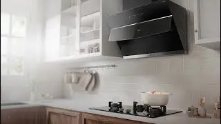 Midea Kitchen Chimney: 1800 m3/hr Air Suction, BLDC Motor, WiFi, Multi Speed Control