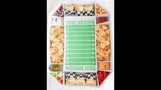 DIY Football Stadium Food Display! SUPER BOWL!!!!
