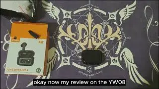 YW08 True Wireless ANC Earbuds Unboxing & Review | Affordable Touchscreen Earbuds!