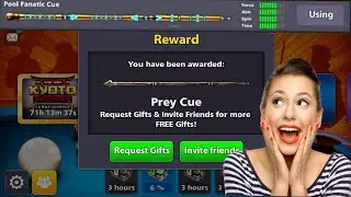 8 BALL POOL-FREE PREY CUE LINK (New October 2018) New update || #legend Bro