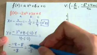 Funci&oacute;n polin&oacute;mica de segundo grado o cuadr&aacute;tica ax2+bx+c: v&eacute;rtice y representaci&oacute;n gr&aacute;fica