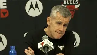 Billy Donovan PostGame Interview | Washington Wizards vs Chicago Bulls
