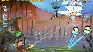 Swamp Attack - Episode 4 - 24 The Mothership BOSS Gameplay Walkthrough lets play прохождение