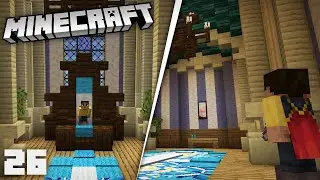 Building my Castle Throne Room! | Minecraft 1.17 Survival #26