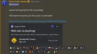 Running with Scissors Discord AMA February 22nd 2024