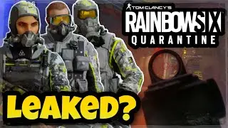 Rainbow Six Quarantine Release Date Supposedly Leaked! New Quarantine Skins and Discussion!